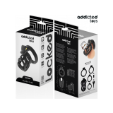 Addicted Toys Locked - Gilden Cage Jaula Para Pene De Silicona 8,5