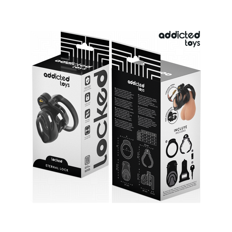 Addicted Toys Locked - Eternal Lock Jaula Para Pene 9 Cm | Vybes.it