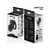 Addicted Toys Locked - Mindnight Cell Jaula Para Pene Talla M |