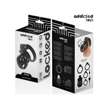 Addicted Toys Locked - Silent Keep Jaula Para Pene 7,5 Cm | Vybes.it