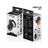 Addicted Toys Locked - Silent Keep Penis Cage 7.5 Cm | Vybes.it