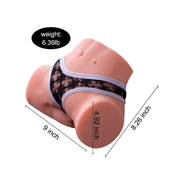 XISE - TRACY VIBRATING MASTURBADOR VAGINA Y ANO REALÍSTICO MULTIPOSICIÓN CON VIBRACIÓN