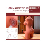 XISE - MIAH LADY BOY TORSO FEMENINO CON DILDO CON VIBRACIÓN Y THRUSTING 55 CM