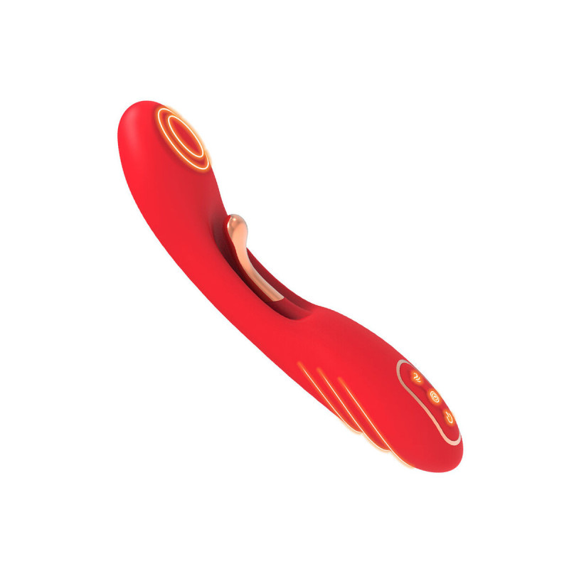 Armony - Vibrador Con Lengua Oscilante Rojo | Vybes.it