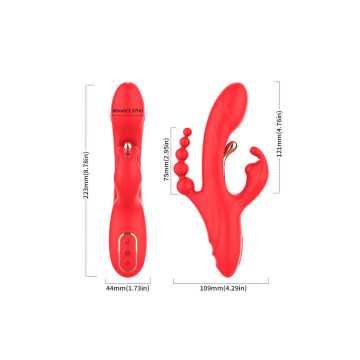 Armony - Vibrador Estimulador Punto G Y Clítoris Rojo | Vybes.it