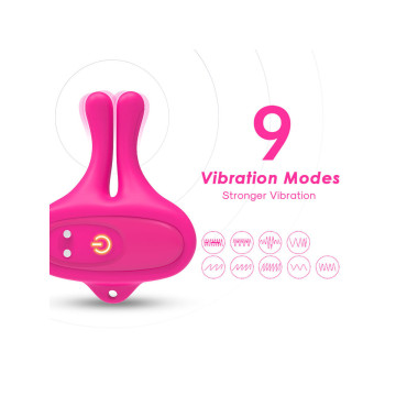 Armony - Pinces À Tétons Magnétiques Vibratoires En Forme De Lapin