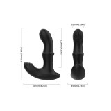 Armony - Vibrateur De Prostate Anal Avec Télécommande Noir |