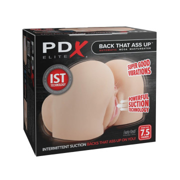 Pdx Elite - Masturbateur Réaliste Vibrant Vagin Et Anus | Vybes.it