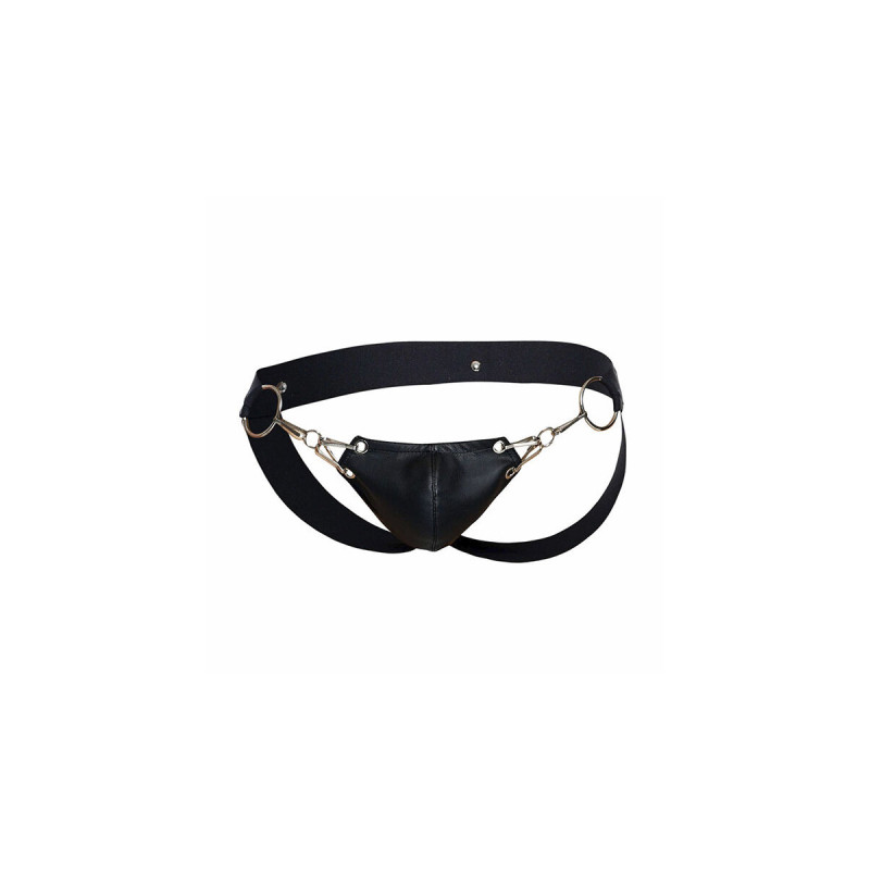 MOB - DNGEON JOCKSTRAP SCHWARZER DRUCK EINE GRÖSSE - Jockstraps