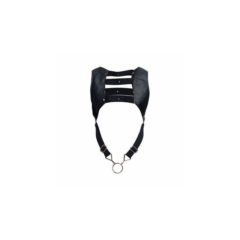 MOB - DNGEON SCHWARZES HARNESS MIT OBEREM COCKRING, EINE GRÖSSE - Her…