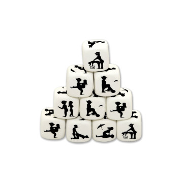 DIABLO PICANTE - WHITE POSING DICE - Dice game | Vybes.it