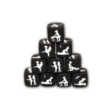 DIABLO PICANTE - JEU DE DÉS DE POSTURE NOIR - Jeux de dés