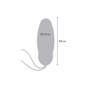 Toyjoy - Happiness Im So Eggcited Vibrador Con Control Remoto Azul