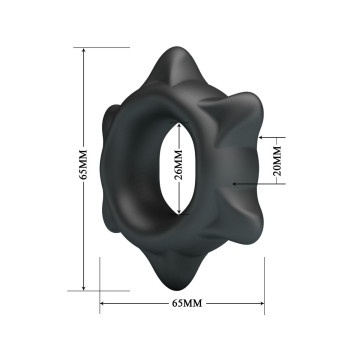 Crazy Bull - Bague En Silicone Ethaniel Modèle 11 | Vybes.it