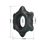 Crazy Bull - Ethaniel Anillo Silicona Modelo 11 | Vybes.it