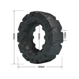 Crazy Bull - Bague En Silicone Laiden Modèle 5 | Vybes.it
