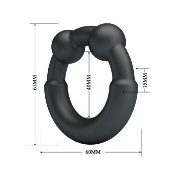 Crazy Bull - Bague En Silicone Meco Modèle 15 | Vybes.it