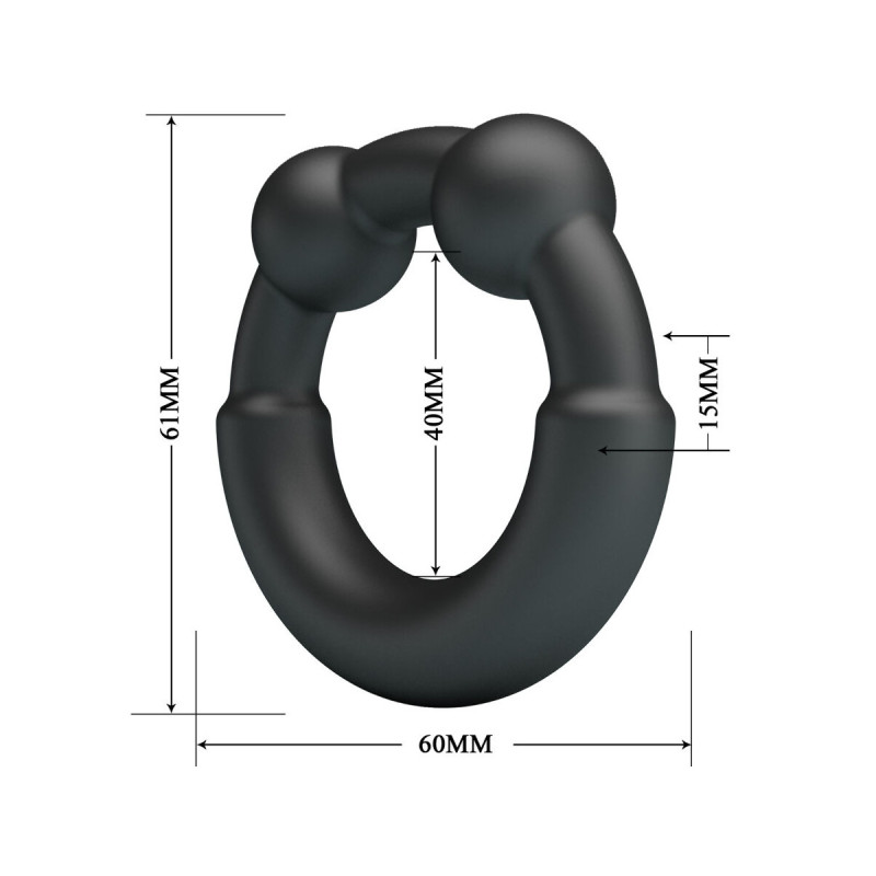 Crazy Bull - Meco Anillo Silicona Modelo 15 | Vybes.it