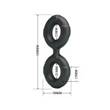 Crazy Bull - Radwan Anillo Doble Silicona Modelo 19 | Vybes.it