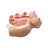 Crazy Bull - Grace Torso Femminile Realistico Vagina E Anale 7,5 Kg