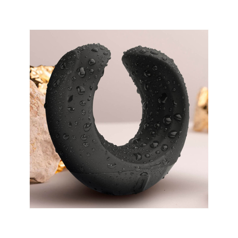 Rocks - Off - Echo Masturbador Vibrador Negro | Vybes.it