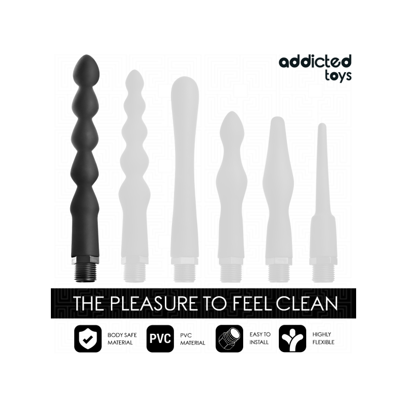 Addicted Toys - Limpiador Anal Con Adaptador Universal Modelo 6 |
