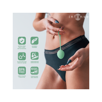 Intense - Charli Kegel Ball Kit Hellgrün | Vybes.it