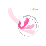 Intense - Amy Vibrador Doble 20 Cm Rosa Control Remoto | Vybes.it