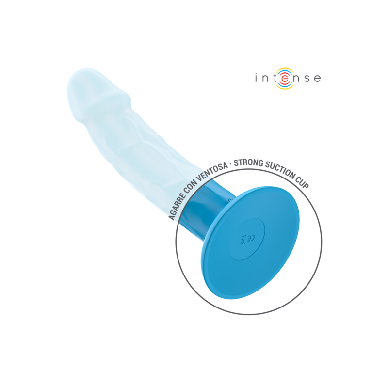 Intense - Phoebe Vibrateur Réaliste 10 Vibrations Télécommande Bleu