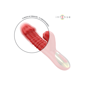 Intense - Thalia Vibración & Empuje & Estimulación Rojo | Vybes.it
