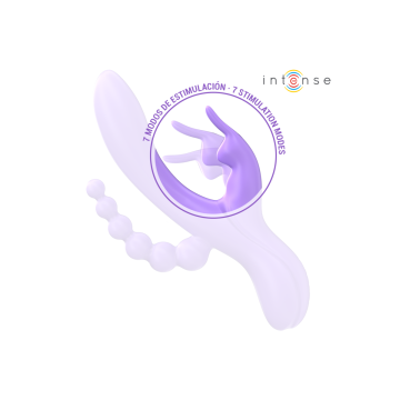Intense - Miko Triple Vibrador Rabbit & Estimulador & Anal 7