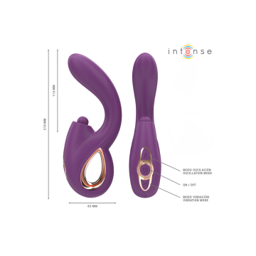 Intense - Lali Vibrador Punto G Multifunción Estimulación & Empuje