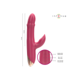 Intense - Chloe Vibrador Multifunción 3 En 1 Rojo | Vybes.it