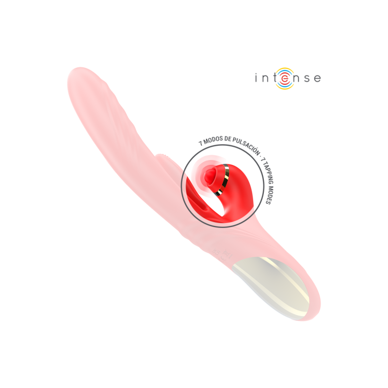 Intense - Rosalia Vibrador Multifunción 3 En 1 Rojo | Vybes.it