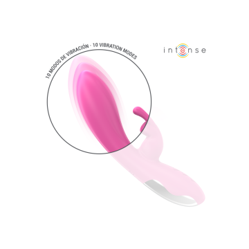 Intense - Randall Vibrador Rabbit 10 Vibraciones Rosa | Vybes.it