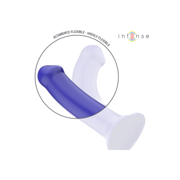 Intense - Victoria Vibrador Con Ventosa 10 Vibraciones Azul Oscuro