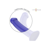 Intense - Victoria Vibrador Con Ventosa 10 Vibraciones Azul Oscuro