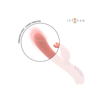 Intense - Rachel Vibrador Rabbit 5 Vibraciones Rosa | Vybes.it