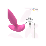 Intense - Ross Plug Anal 10 Vibraciones Rosa Control Remoto |