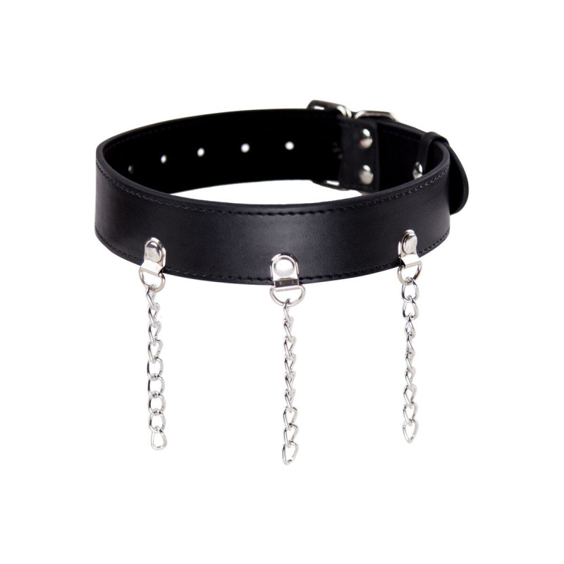 Ohmama Fetish - Collier Fétiche Avec Anneaux | Vybes.it