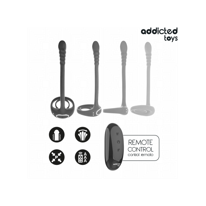 Addicted Toys - P - Spot Vibrating Cock Ring Remote Control |