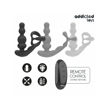 Addicted Toys – Rotierender Prostatamassagegerät Mit Fernbedienung