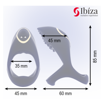IBIZA - ANILLO PARA PENE MULTISENSORIAL