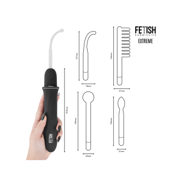 Fetish Submissive - Vibrador Wand Electroestimulación Alta