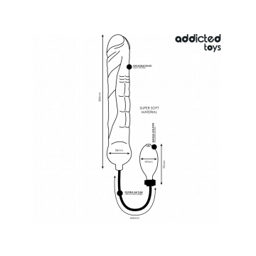 ADDICTED TOYS inflatable dildo XL model 5 | Vybes.it