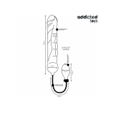 ADDICTED TOYS inflatable dildo XL model 5 | Vybes.it