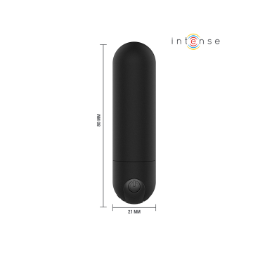 INTENSE - KAREN MINI VIBRANT RECHARGEABLE BALLE NOIRE - INTENSE FUN T…