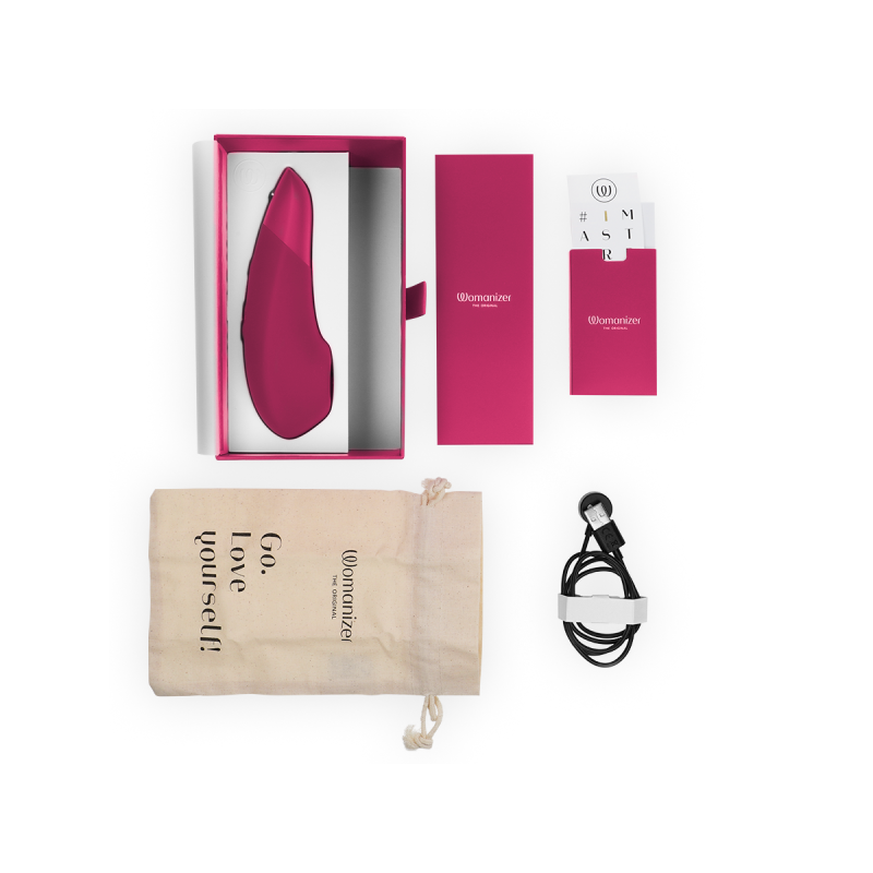 Womanizer - Stimulateur Clitorial Améliorant Rose Vibrant | Vybes.it