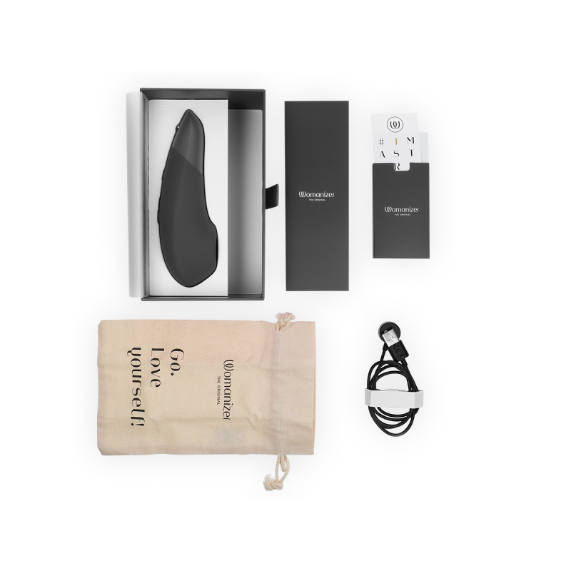 Womanizer - Enhance Estimulador De Clitorís Negro | Vybes.it