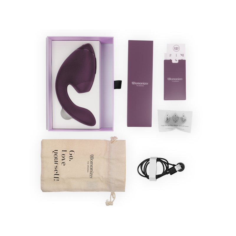 Womanizer - Duo Next Estimulador Vibrador Dual Clítoris & Punto·g